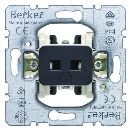  артикул 5056 название Berker Вставки нажимной кнопки для накладки карточного выключателя для гостиниц  Модульные механизмы